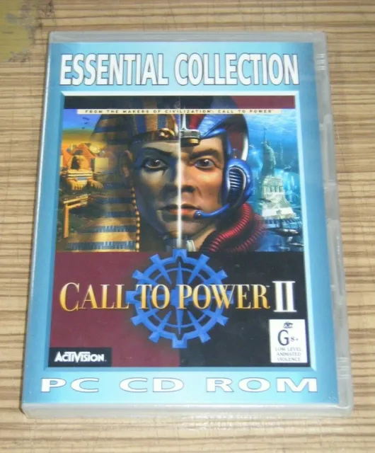 New Sealed PC CD-ROM Computer Game - Call To Power II (Essential Collection)