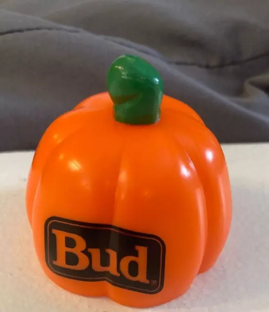 Vintage Halloween Pumpkin Plastic Bottle Topper Opener Budweiser Bud Light Nos!