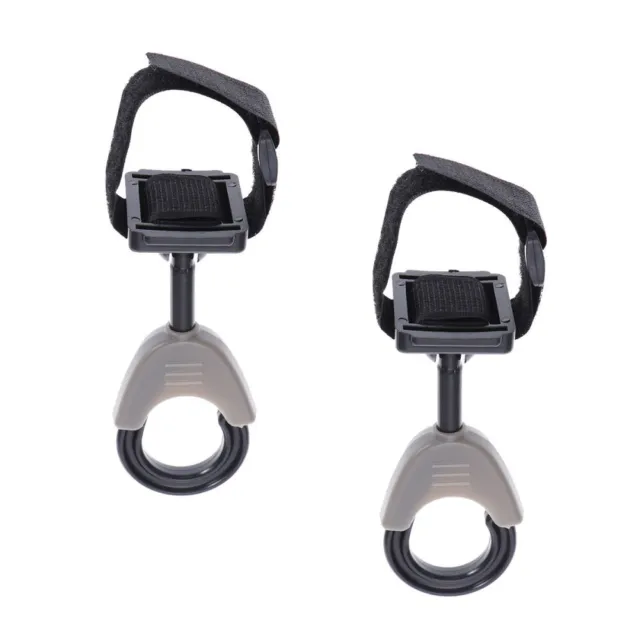 2pcs Plastic Hangers Baby Bag Stroller Hooks Pram Rotate 360 Degree Cart Hook