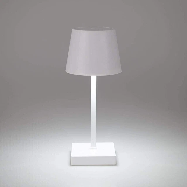 Lampada Da Tavolo Touch Led Ricaricabile Bianca 4000k 6400k ok