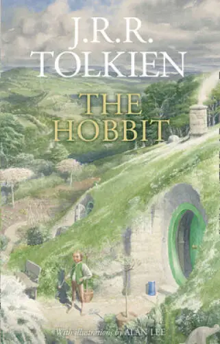 The Hobbit Illustrated Edition - Hardcover By TOLKIEN, JRR - GOOD