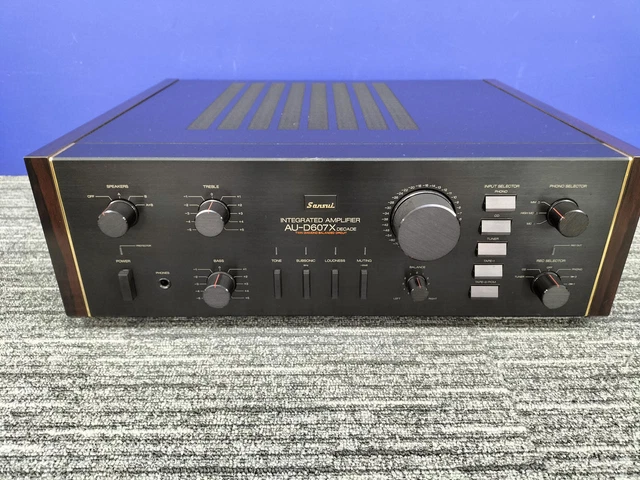 SANSUI AU-D607X DECADE Integrated amplifier (transistor) (PRE 