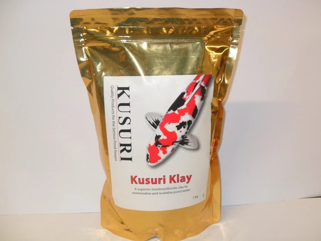 Kusuri Klay 1KG Améliorée Eau Clarté Koï Étang