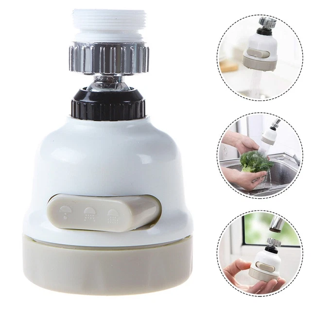 Nuevo Práctico Grifo Extensor de Cocina para Hogar Ahorro de Agua Boquilla 360 Grados