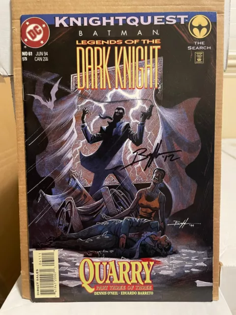 Batman Legends of the Dark Knight 61 | SIGNED BY NORM BREYFOGLE | DC Comics