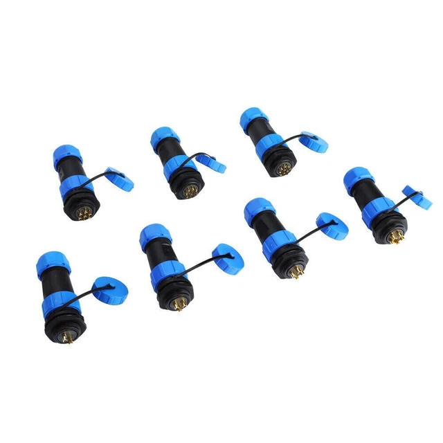 Waterproof Aviation Connector.Plug + Socket SP21 2/3/4/5/6/8/9/12 Pin IP68 Tool