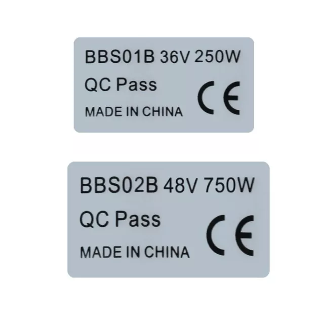 20 Pcs Ebike Electric Bicycle Sticker For BAFANG 36V 250W/48V 750W01/BBSHD