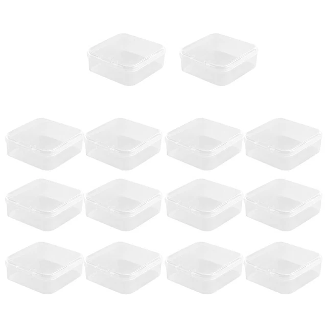 40 pezzi Contenitore Conservatore In Plastica Trasparente con Pieghevole7385