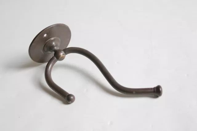 antique towel hook holder | good mfg bathroom robe art deco hook victorian vtg
