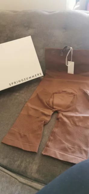 New SpringSummers Designer brown  Shapewear Core Control Short  L 12/14  SPANX