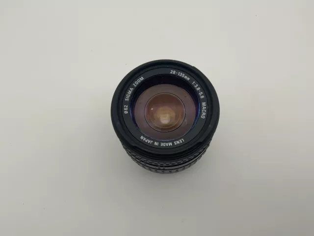 SIGMA Objektiv 28-135mm 1:3,8-5,6 If Aspherical Lens Canon Mount Objektiv AF