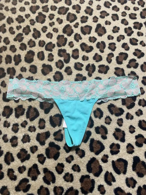 Pink By Victoria’s Secret Extra Low Rise Thong Size Large