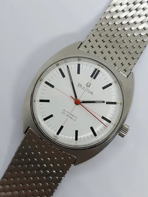 Vintage Bulova Accutron Original Box Swiss Men's Watch 1970.