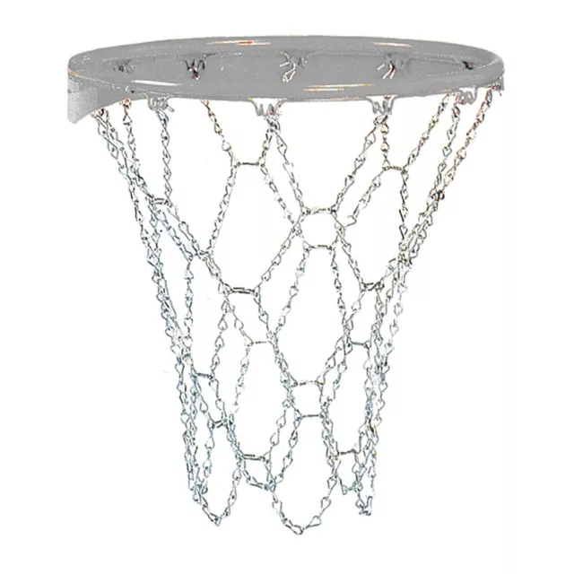 Schiavi Sport Rete Basket Regolamentare con maglie metalliche x canestro esterno