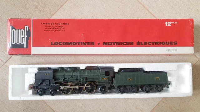 Locomotive Jouef 436 HO – Pacific 231.C.60 SNCF + Tender (Occasion, Sans Boîte)