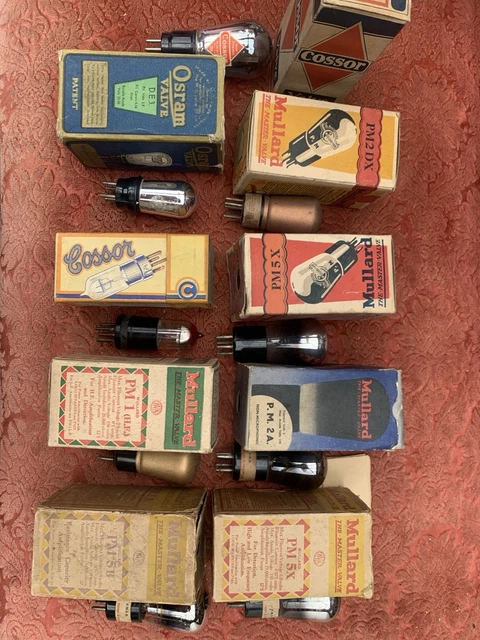 1920’S EARLY RADIO Valves- DE3, PM1 - New £156.68 - PicClick UK