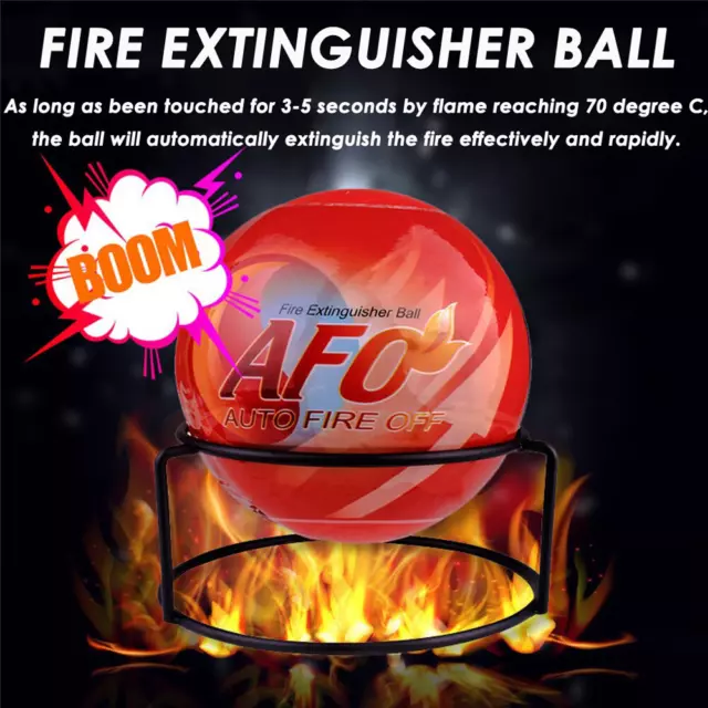 AFO Fire Ball Automatic Dry Powder Car Fire Extinguisher For Cars House Suppress