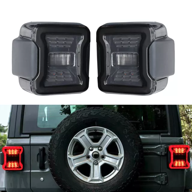 2x Extérieur Feu Arrière Clignotant freinage Pour Jeep Wrangler JL JLU 2018-21 Z