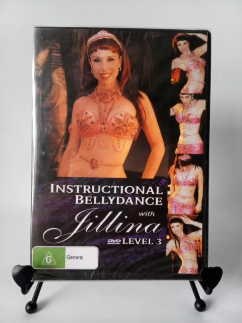 INSTRUCTIONAL BELLYDANCE WITH Jillina Level DVD Superstars R0 VGC FREE  Postage $17.50 PicClick AU