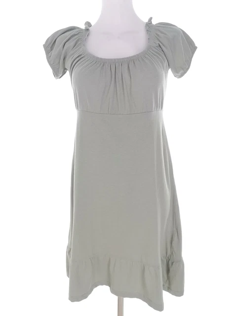 Robe Droite été Orange Taille M En Coton élasthanne - Neuve Sans étiquettes Manches Plissées | Fermeture éclair