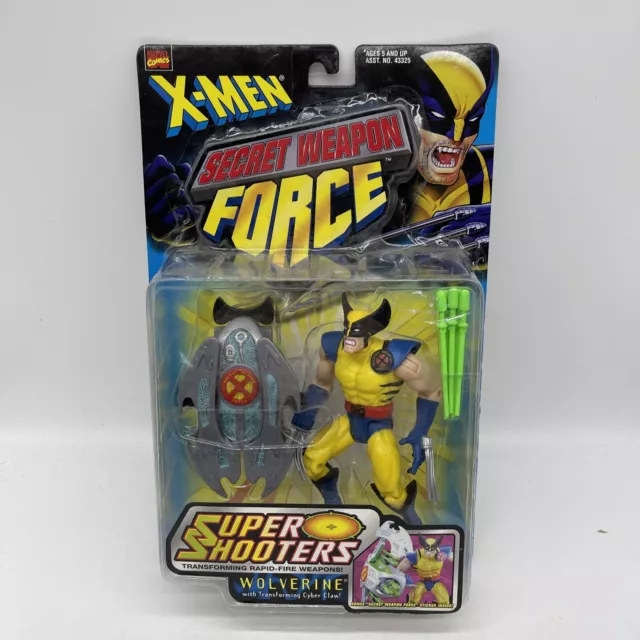 X-Men Wolverine Secret Weapon Force Marvel Action 5" Figure Toy Biz 1998.