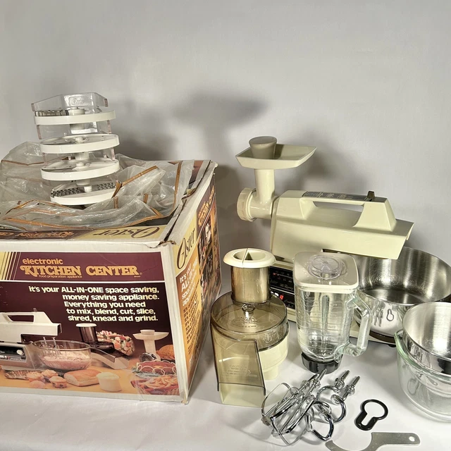 ORIGINAL VINTAGE OSTER Regency Controlled Power Kitchen Center Mixer