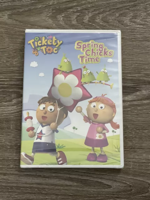 DVD New & Sealed Tickety Toc: Spring Chicks Time Quick Handling FREE Shipping