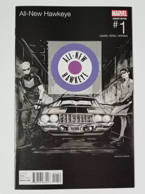 All-New Hawkeye #1 (2015 Marvel Comics) Sanford Greene Hip Hop Variant ~ FN/VF