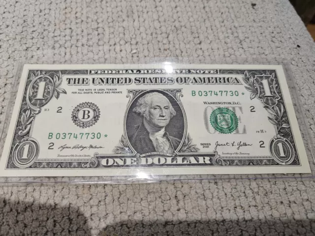 2013 B Series Star Note 1 Dollar Rare Duplicate