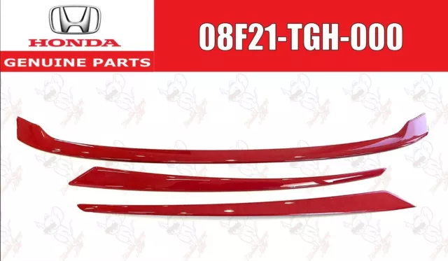 Honda Original Civic Type-R FK8 Frontgrill Garnierung Rot 08F21-TGH-000 OEM JDM