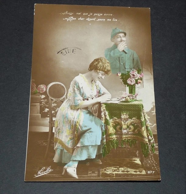 CPA Carte Postale Ancienne - Thème Patriotique Militaire - Fabrication France