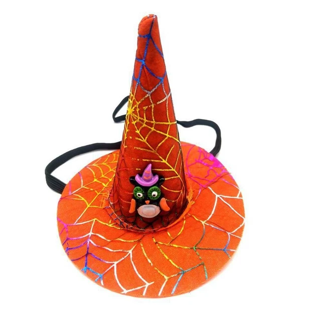 Spider Web Wizard For Small Dog Cat Pet Supplies Dog Hats Hair Accessories