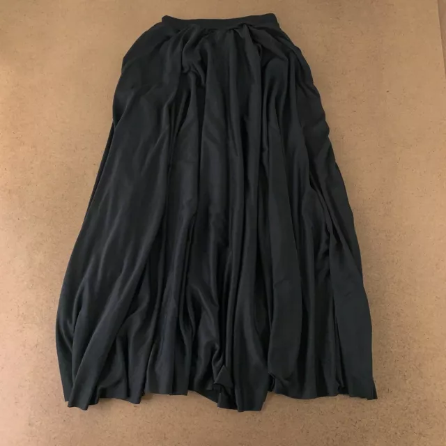 Spiritual Expressions Women's Size SA (Small) Black Floor Length Worship Skirt
