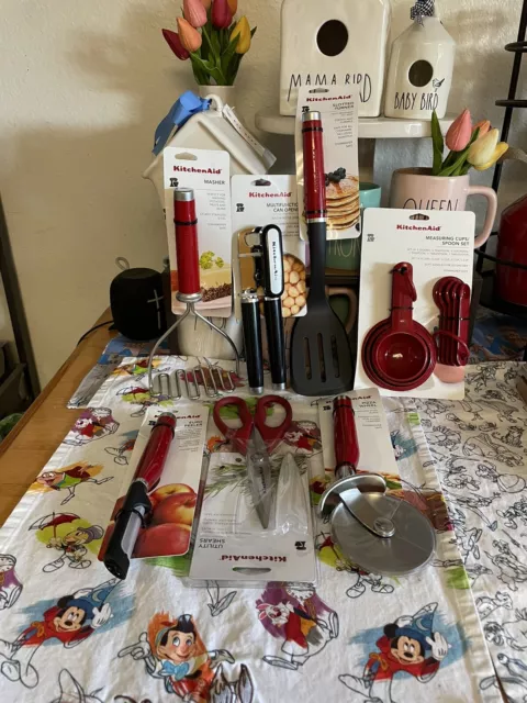 KitchenAid Kitchen Utensils & Gadgets. (15 Pieces) NWT