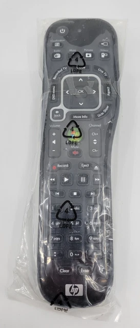 TSGH-IR06 Touchsmart Windows PC Media Center Remote Control For HP - Tested NEW