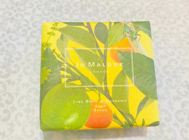 JO MALONE LIME Basil & Mandarin Savon Bar Soap - Size 3.5 Oz. / 100 g ...