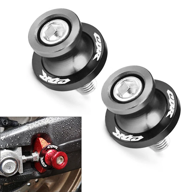 8MM Titanium Swingarm Spools Slider Stand Screw For Honda CBR 600 900 1000 RR