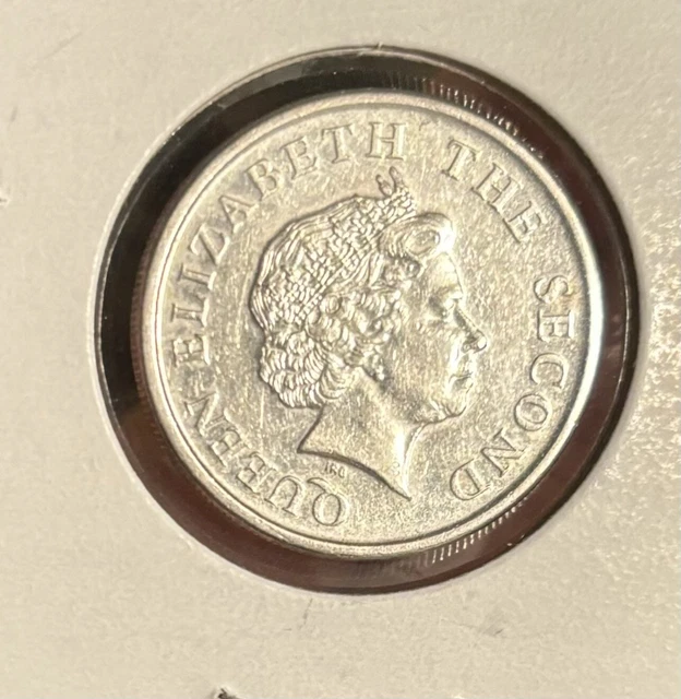 2010 East Caribbean 25 Cents AU Coin