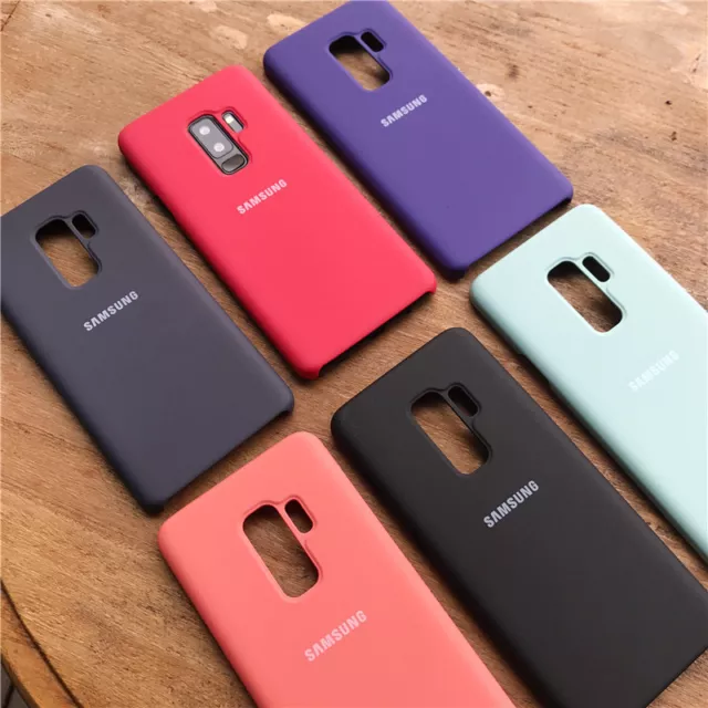 For Samsung Galaxy S8 S8 S9 Plus UltraThin Original Genuine Silicone Case Cover