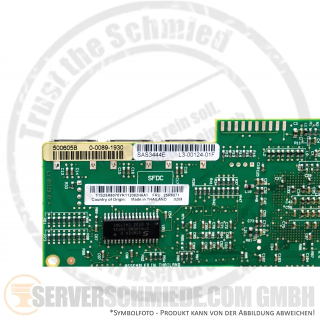 IBM LSI SAS RaidController PCI-Express 3Gb/s SAS3444E / L3-00124-01F 25R8071 3