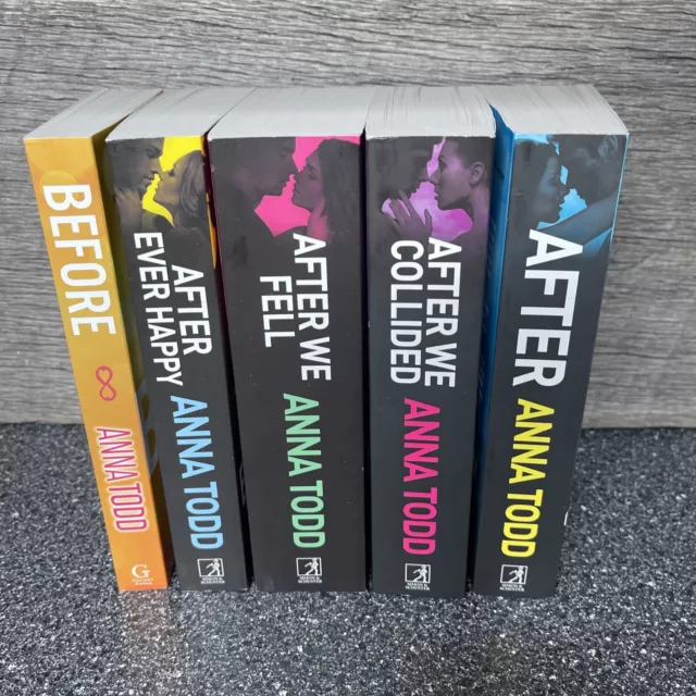 The After Series 5 Books Box Set by Anna Todd- Young Adult - Paperback