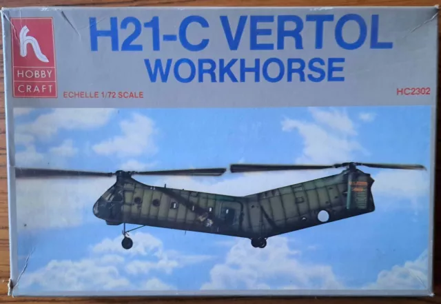 Hobbycraft 2302 ; 1/72 ; Vertol H-21C