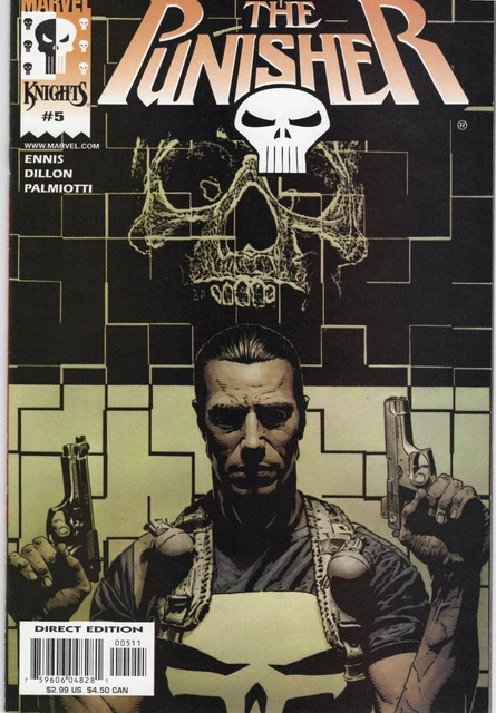 The Punisher #5 Vol. 5 Marvel Knights [Comics] 2000 (Ennis Dillon Palmiotti)