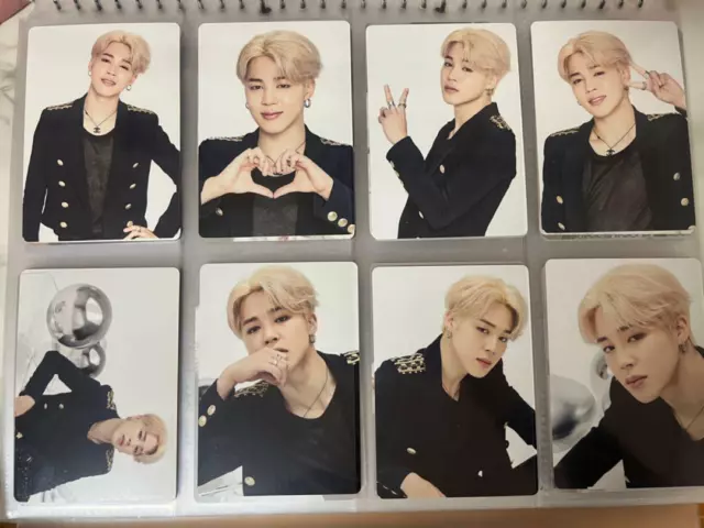 BTS Speak Your Self Jimin Mini Photo Card Official Complete All 8 Set LYS SYS 2