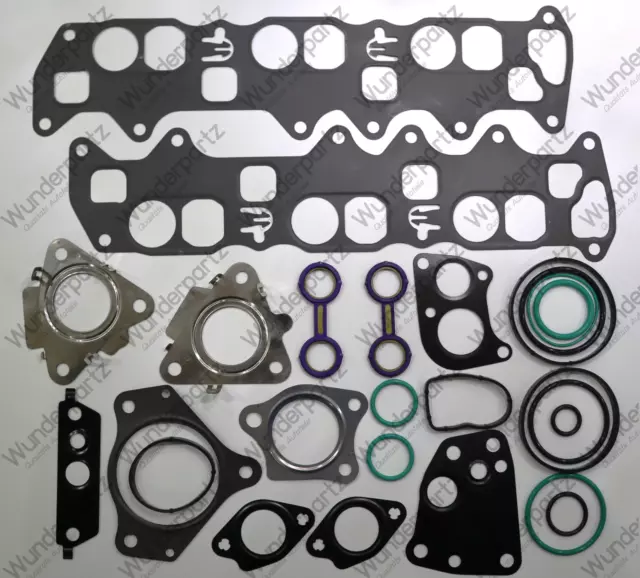 Mercedes OM642 Oil Cooler Repair Kit 22 Pieces 524.281 OEM Purple Seals EXACT