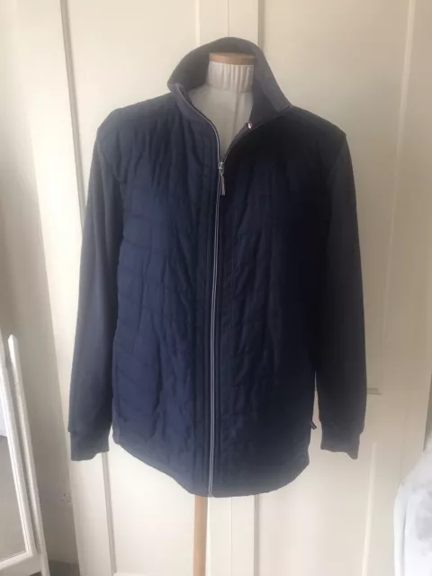 Mens M&S Casual Navy Lightweight Jacket Size XL Great Condition