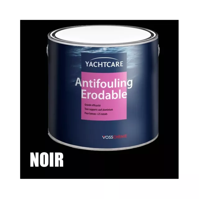2,5 l - Antifouling érodable noir YACHTCARE