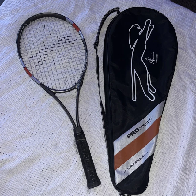 Slazenger Pro Graphite Tim Henman tennis racket & case