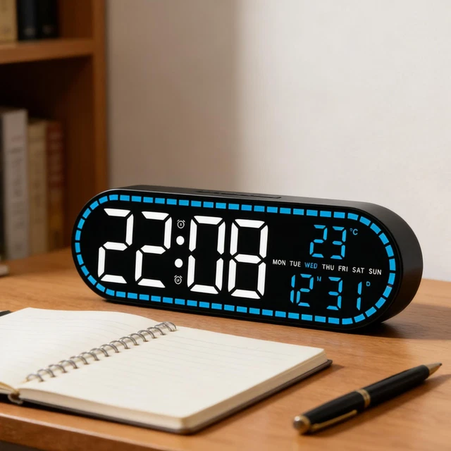 Orologio Sveglia Vibrante Silenzioso - Braccialetto Con Timer, Contapassi, Monitor Sonno