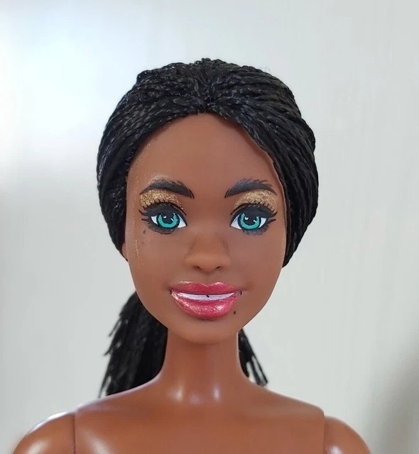 Barbie Brooklyn Doll Puppe OOAK Custom Made Repainted AA ONE OF A KIND Black Y2K